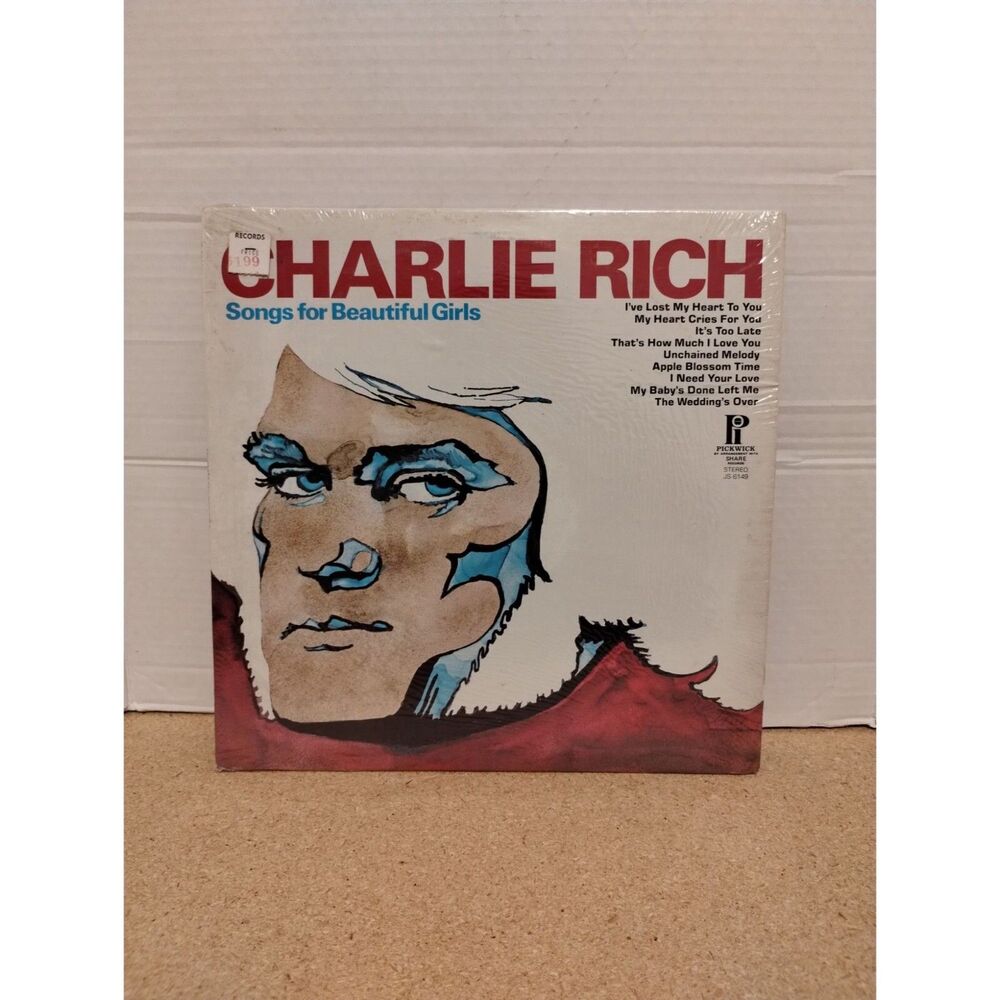 Charlie Rich Songs For Beautiful Girls JS-6149 Vinyl 12''